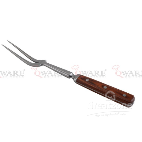 CARVING FORK CURVED TINES,FORGED