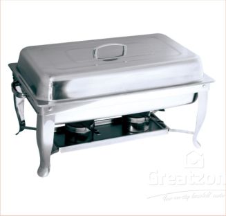 18.0 Stainless Steel 3Q Size Chafing Dish 3100