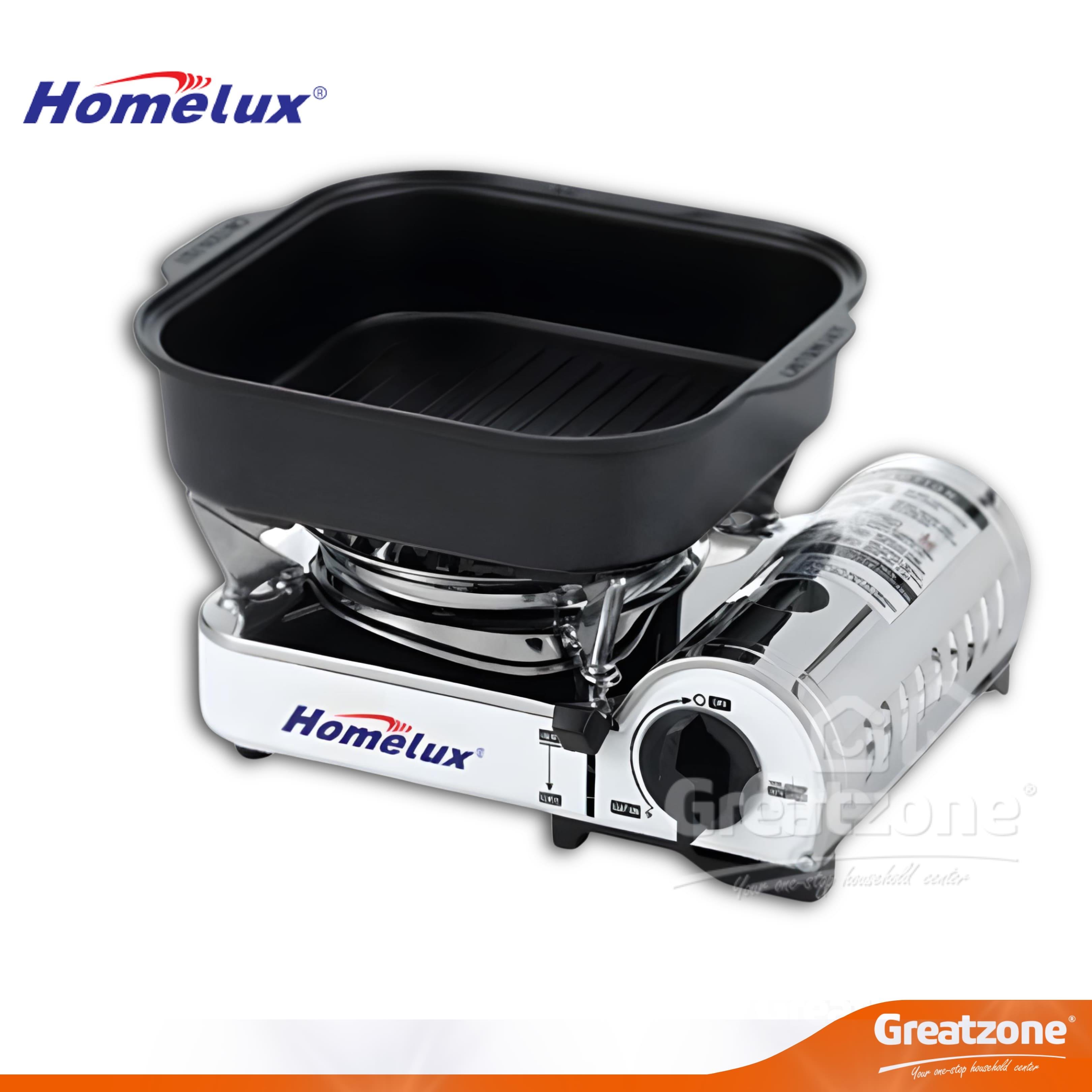 Homelux Grinddle Portable Gas Stove HP-8000