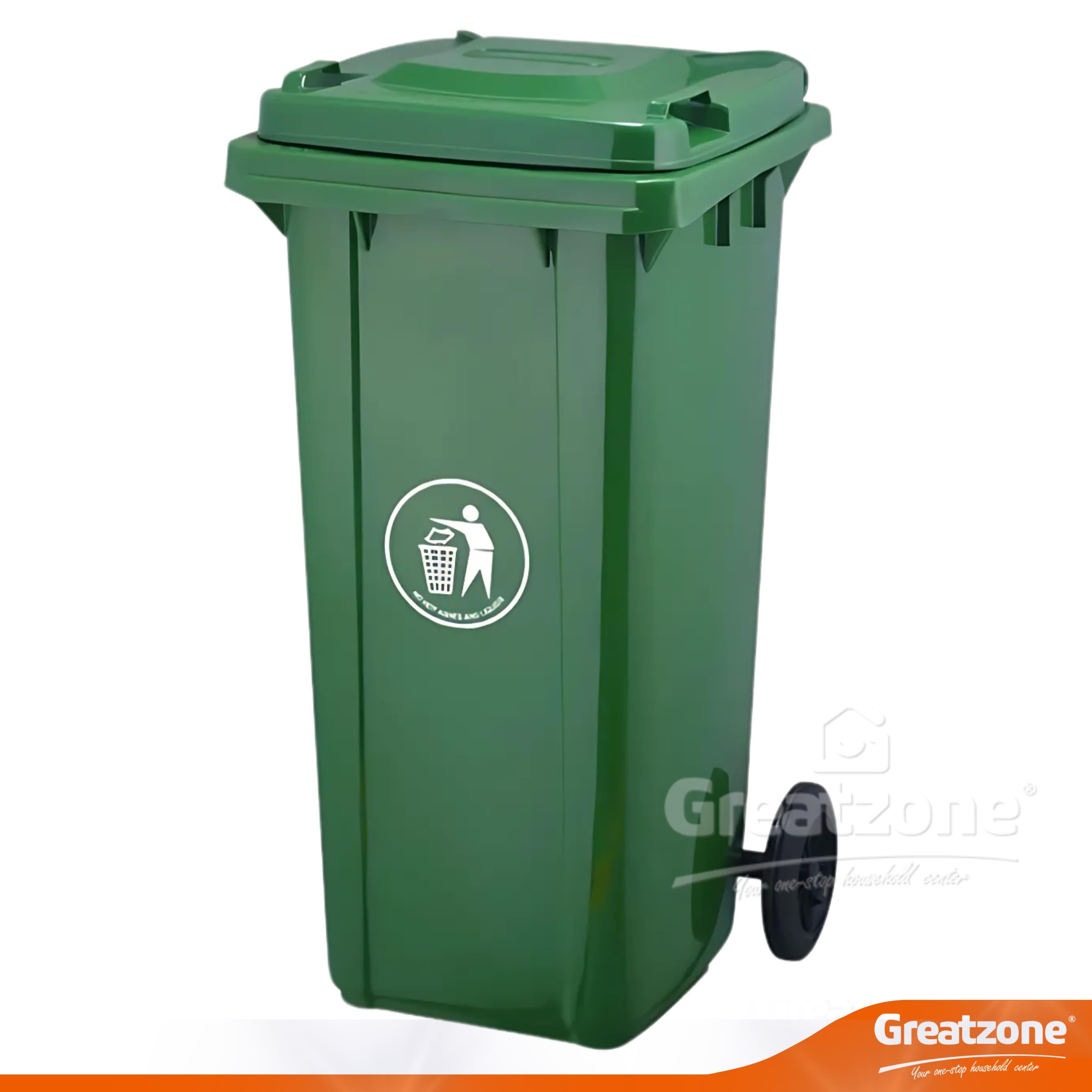  GREEN DUSTBIN 120L