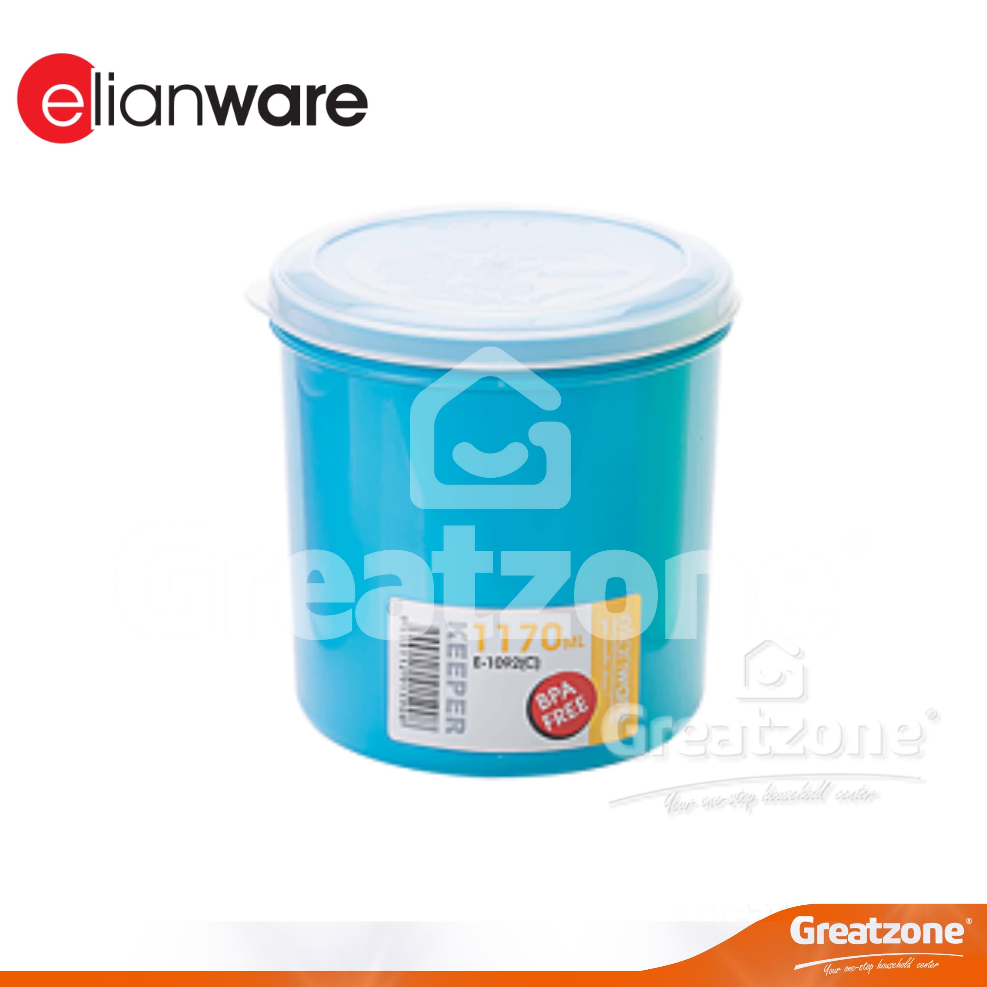 ELIANWARE ROUND CONTAINER 1170ML E-1092/C