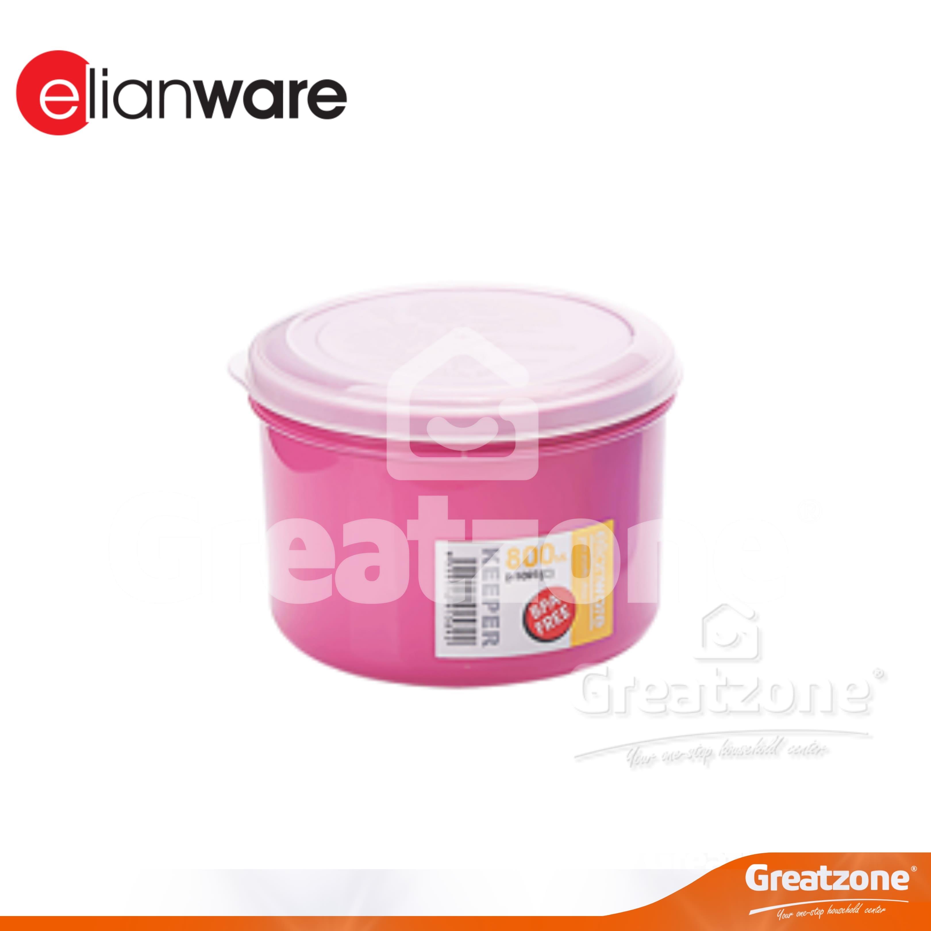 ELIANWARE ROUND CONTAINER 800ML E-1091/C