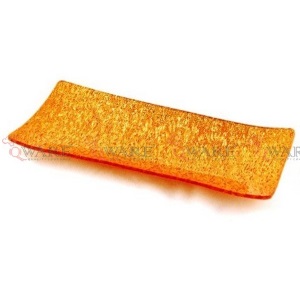 Acrylic Golden Towel Tray